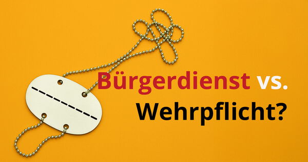 Bürgerdienst statt Wehrpflicht – Warum Demokratie Eigenverantwortung braucht